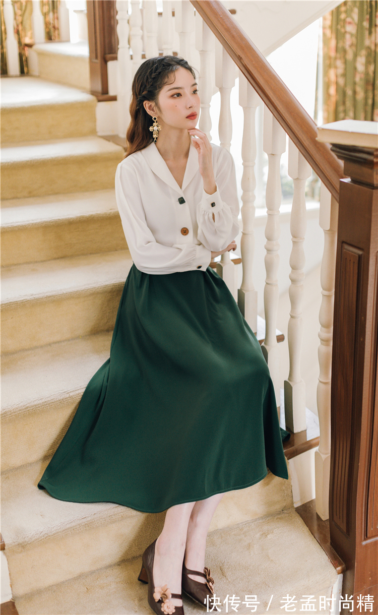 漂亮|今年绿色很流行吗?职场中绿色的文艺小清新穿搭,展现自己的魅力