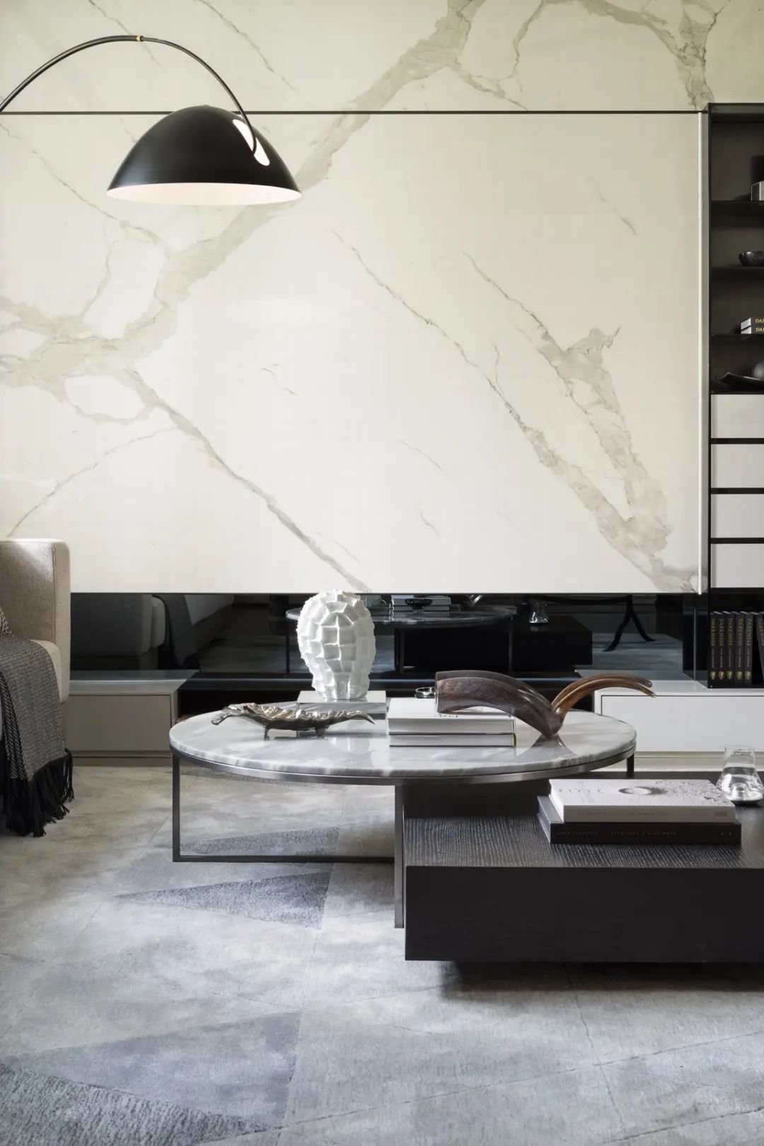 饰品|210㎡联排小别墅,现代大方的布置,配色令人舒适