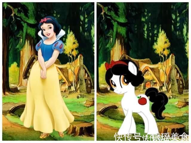 初音未来|在画师大佬笔下,迪士尼公主和彩虹小马顺利“合体”,感觉好可爱