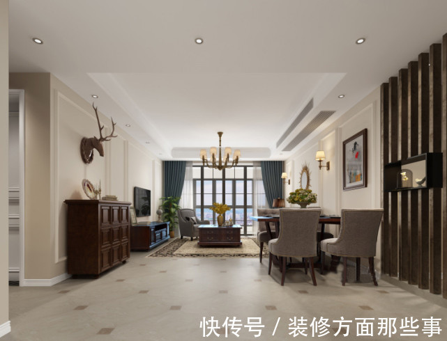 品质|150平美式三居室，低调内敛又追求品质