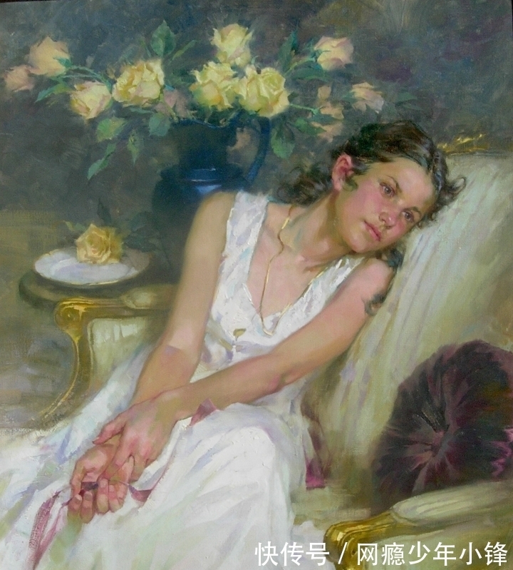 肯塔基大学!美国芝加哥艺术家约翰·迈克尔·卡特油画作品欣赏