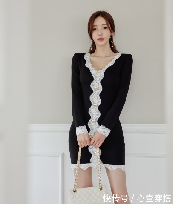 炫动精灵午夜布鲁斯妩媚衣裙|女神孙允珠的时尚搭配：炫动精灵午夜布鲁斯妩媚衣裙