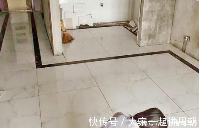 检验|地砖铺完,看到业主验收时不说话,师傅直说我来帮你吧