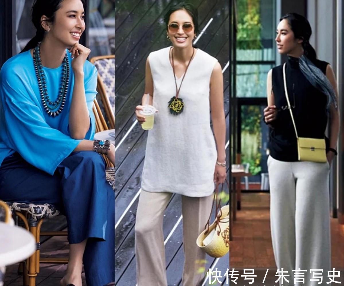 日杂|女人奔四奔五拒绝“大妈式”穿搭，学日杂博主这么穿，高级又时髦