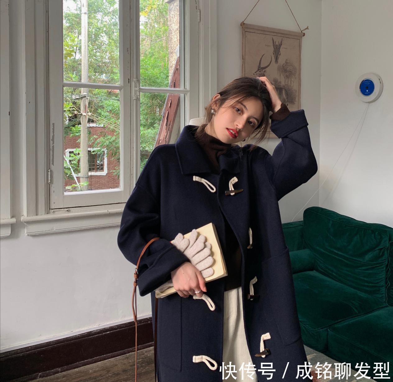 博主|冬装如何减轻臃肿感?时尚博主示范三种搭配方法,时髦养眼显气质