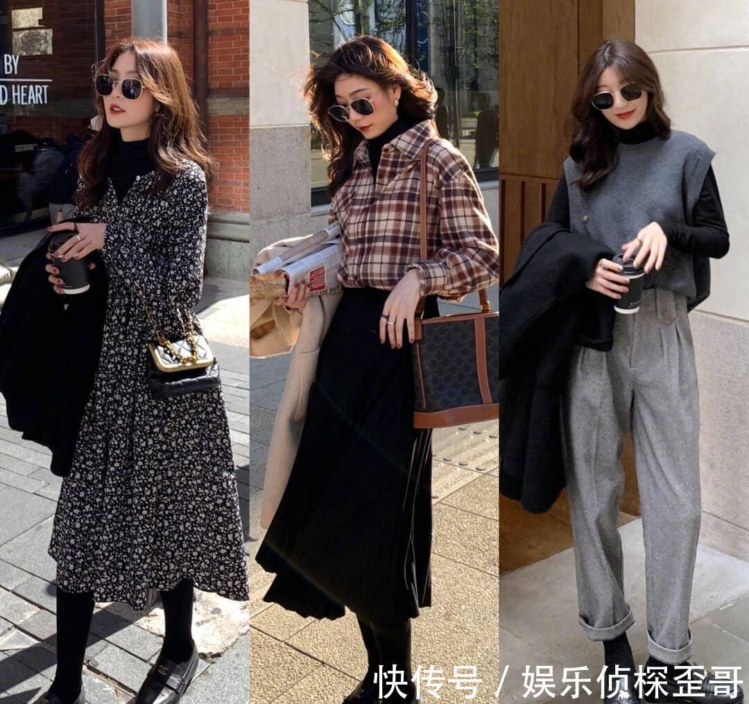 搭配 秋冬搭配没思路,高冷通勤风穿搭,保暖还时尚