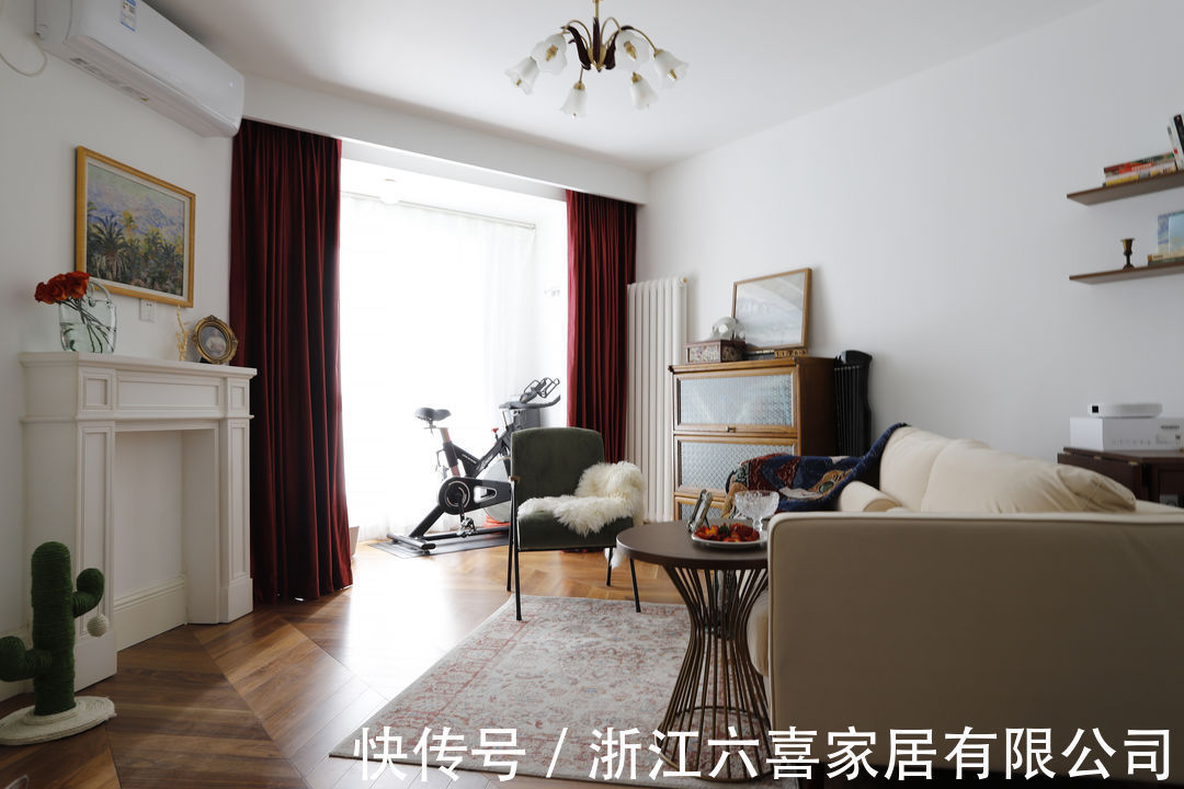 北欧|77平现代北欧法式一室住宅公寓,童话游园会不打烊~