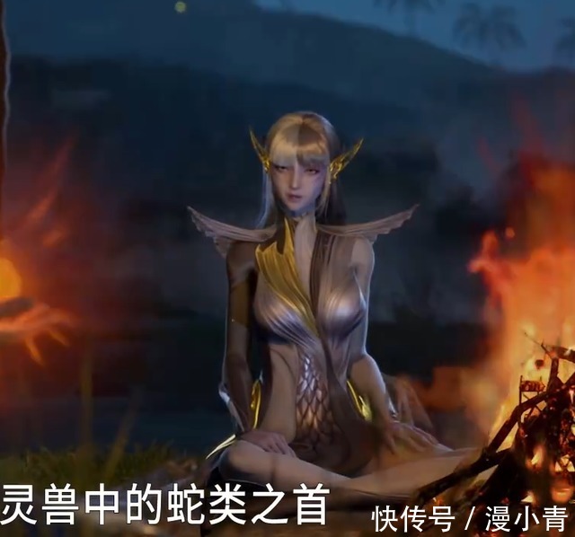 小白|斗罗大陆:小白上半身首次曝光,身穿紧身衣,比小舞的身材更抢眼