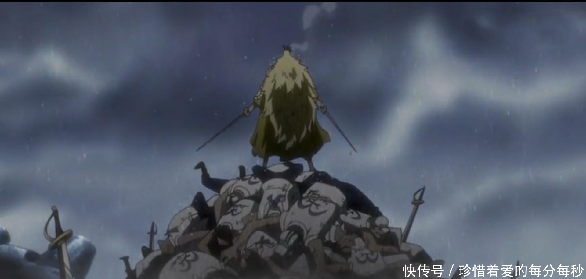 《海贼王》卡普一个人单挑金狮子史基,结果会是怎样?