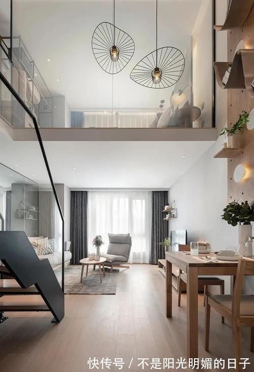 loft|头次见24㎡的loft公寓，居然拥有两间卧室！在大城市有个家，佩服