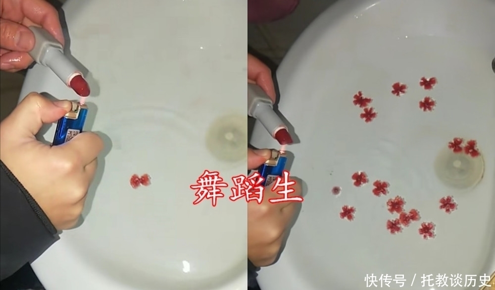 口红|“毁口红”有多秀?文科生VS理科生,看到美术生:大神,给跪了!