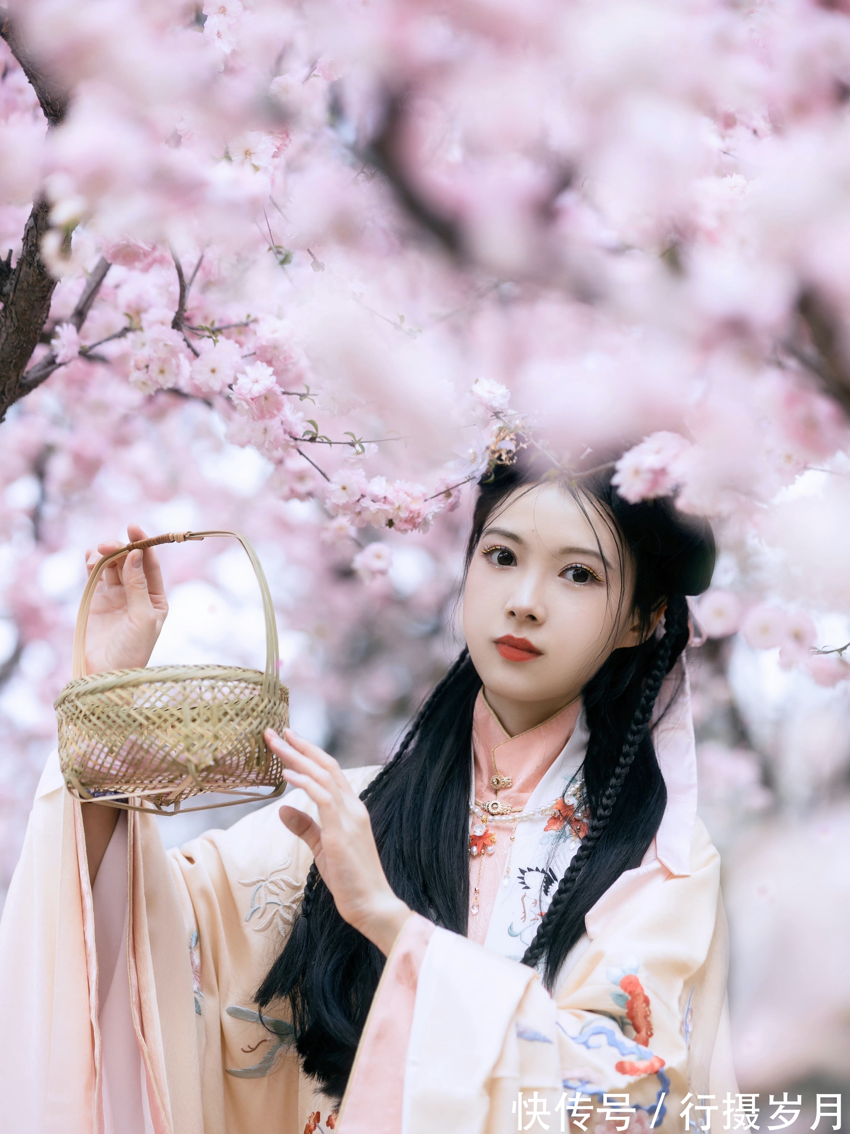 天涯！江南如梦，花似锦