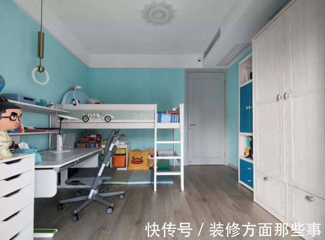 空间|110平简约轻奢风三居室,大胆采用黄色高级感扑面而来