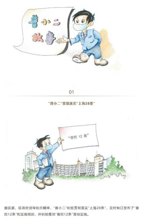 趣味小漫画带你了解“普小二”助力企业复工那些事|中国新闻奖新闻漫画初评作品：独家原创| 趣味