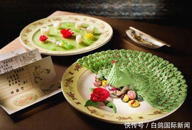 白菜|看完印度国宴,再看看中国的,网友:不多不多,就一碗白菜的差距