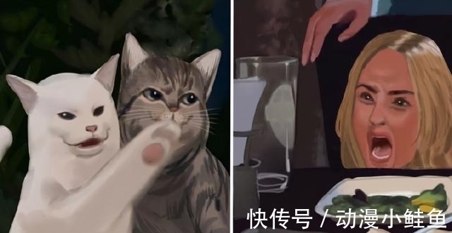 本以为只是一张魔性表情包,结果衍生出这么多动漫版本