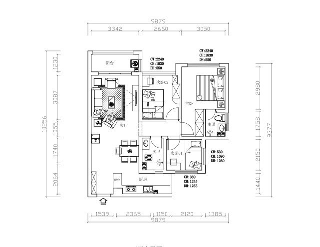 北欧风|111平北欧风三居室,全屋背景墙采用的是豆绿色设计,清爽舒适