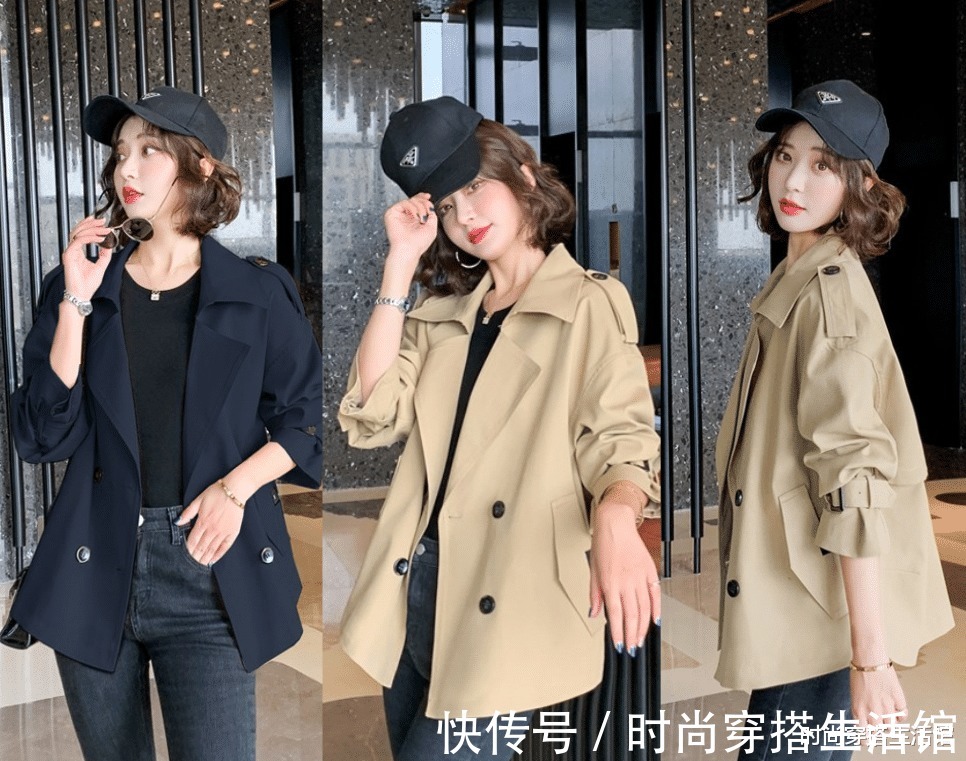街拍|为什么你穿风衣显矮又显胖?关键在这5个细节,显高显瘦
