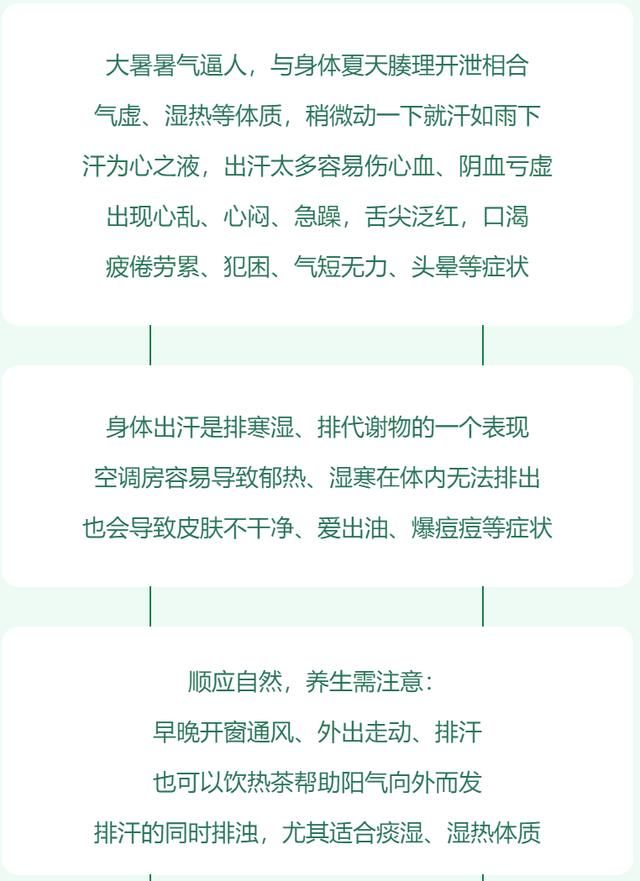 健康君|大暑节气，暑气最盛，需重「清热祛湿，养心健脾」