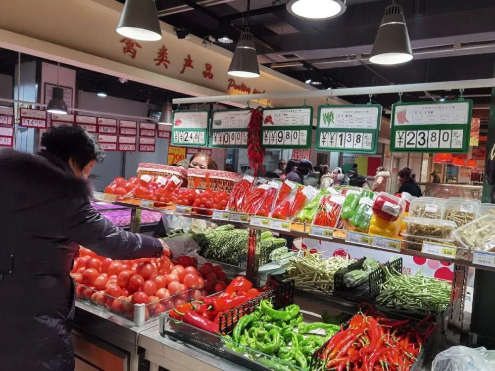 实拍！叶县建业超市菜价！