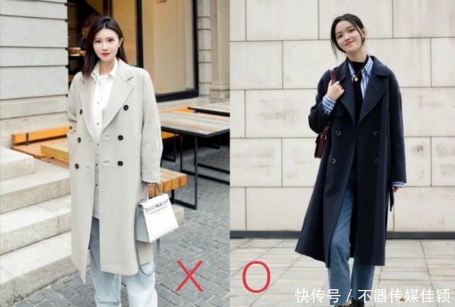 讲真，肩宽背厚的女人，不要这么穿大衣！分分钟显胖十斤（不止）
