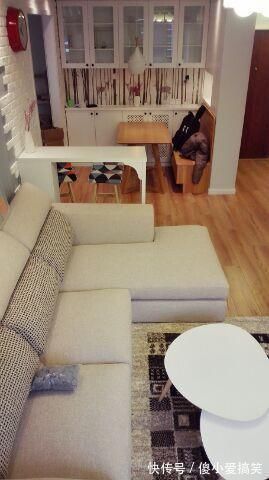 小户型|70平的新房,愣是分出3个卧室,厨房变休闲区,视觉面积大到100平