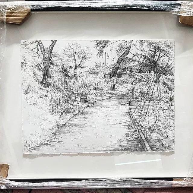 艺术学院|一幅画用掉上百支笔,看到最后成果这么震撼,也就不觉得心疼了