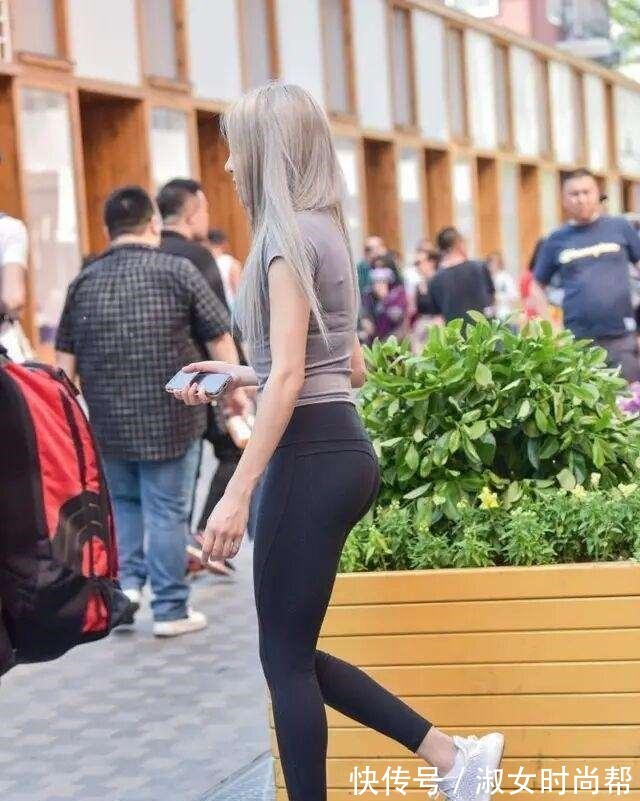 瑜伽裤 时髦美丽的瑜伽裤穿搭尽显青春姿态,展示傲娇的体态,甜美温婉!