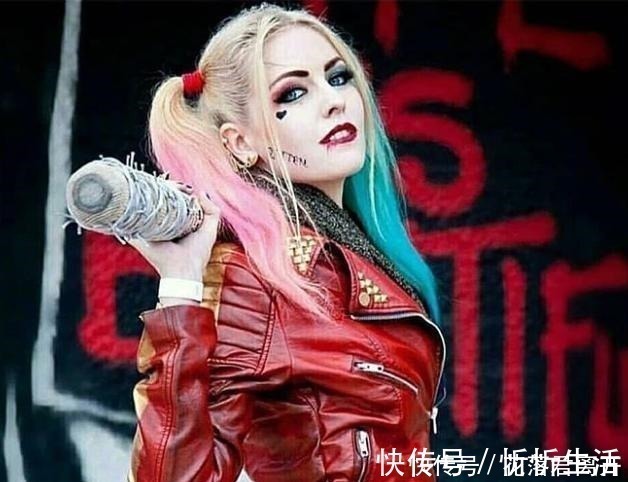 自杀小队2|女版死侍国外coser尝试把小丑女和死侍结合，毫无违和感！