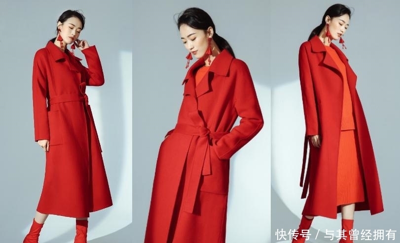 气质|40岁后少穿羽绒服,大衣让你更显气质,9种不同颜色大衣穿搭!