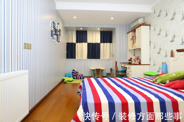 三居室|108平简欧三居室,实用性的儿童房是我最满意的地方