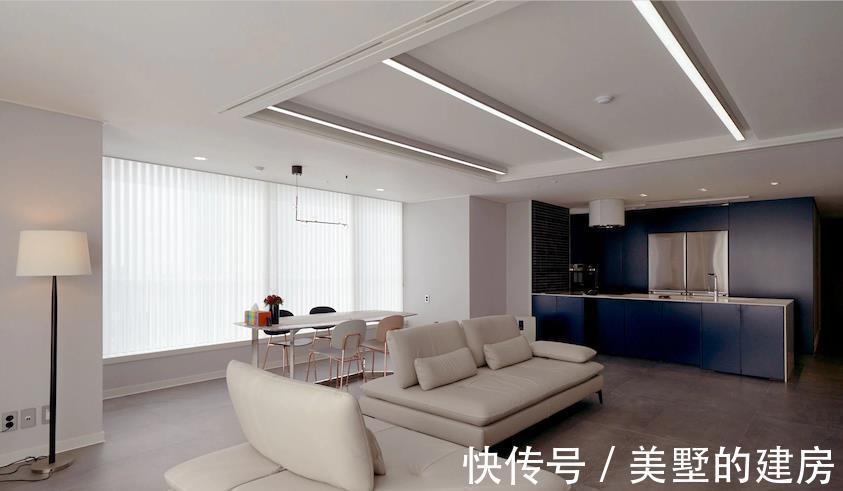 门廊|简约风才是“大室”所趋，179㎡的大平层，打碎了我对别墅的向往