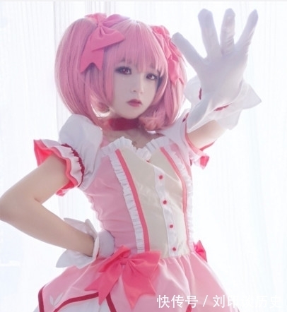 神级|魔法少女小圆神级cos,初中生都来了!网友:我只等你10年