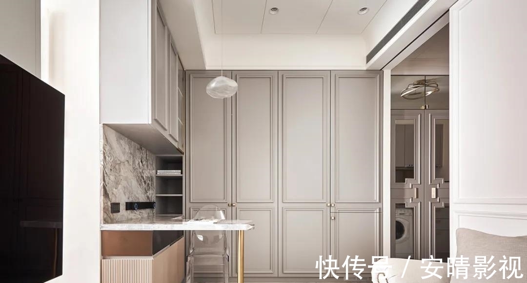 衣帽柜|30㎡小户型也能装得这么奢华精致,太让人惊艳了,妥妥的豪宅范儿