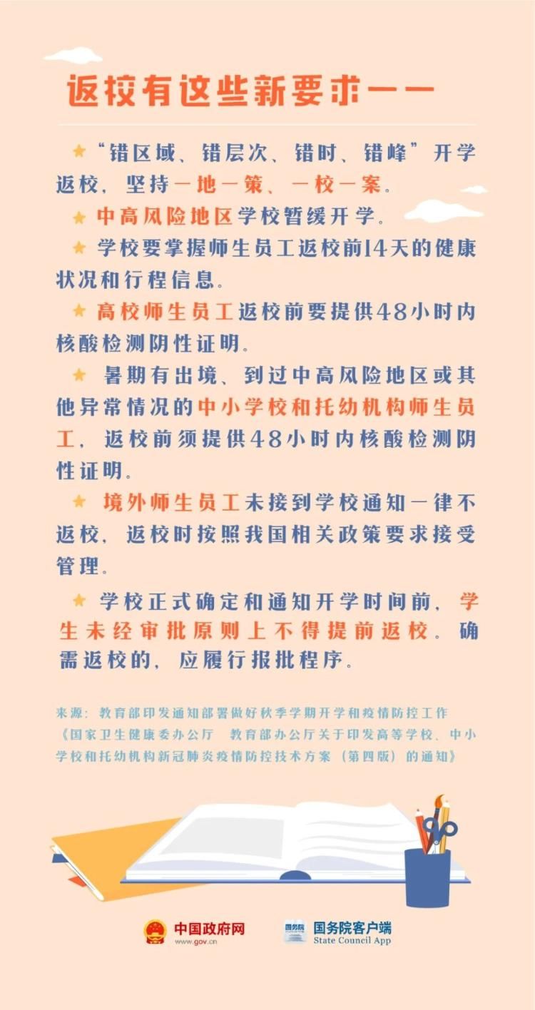 秋季|疫情防控、教育“双减”，秋季开学迎来这些新变化→