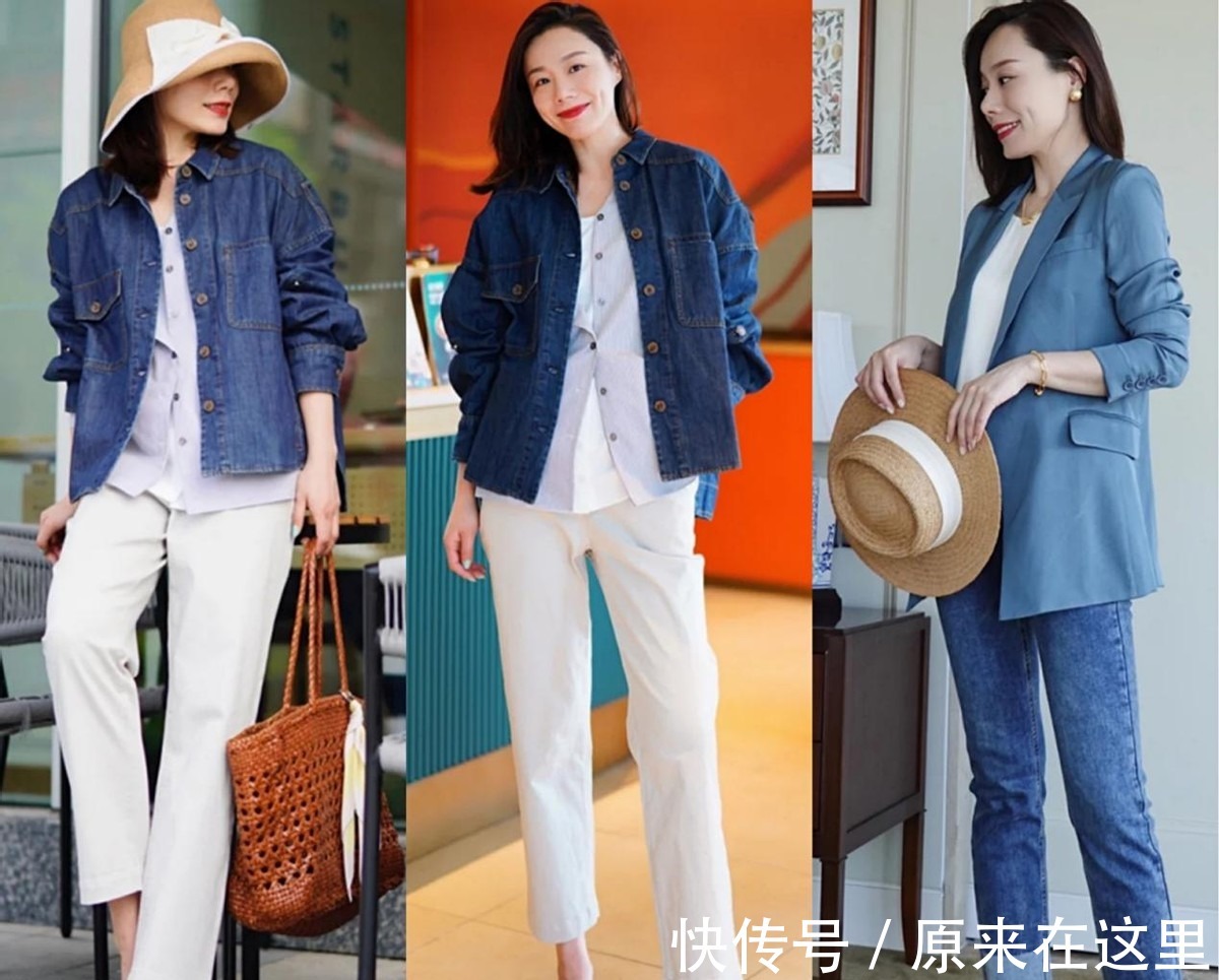 无龄感 这才是40岁该有的打扮,简约气质中带点女人味,秋季灵感都有了!