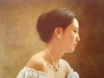 油画!日本著名油画家 森木草介,一辈子只画一个模特经典作品欣赏