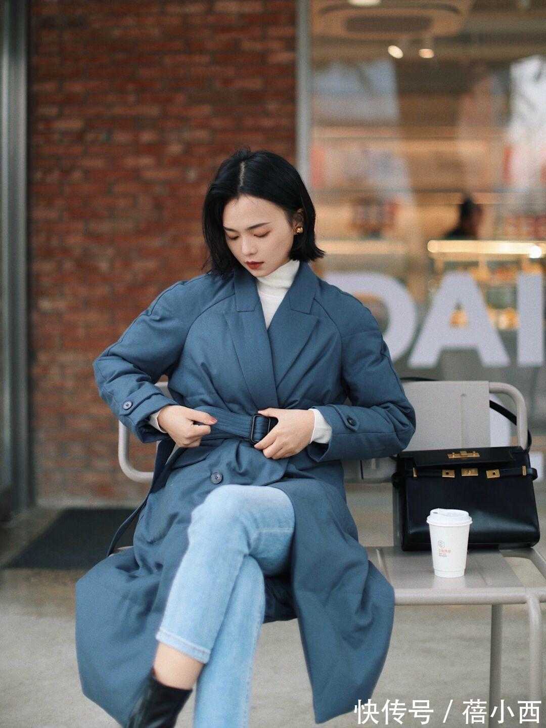 短靴 羽绒服穿搭指南!学这样搭配牛仔裤时髦洋气,配半身裙通勤优雅