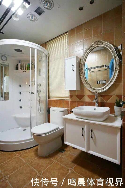 卫生间|头一回见卫生间这么装,漂亮又省钱!买了房我也这么设计