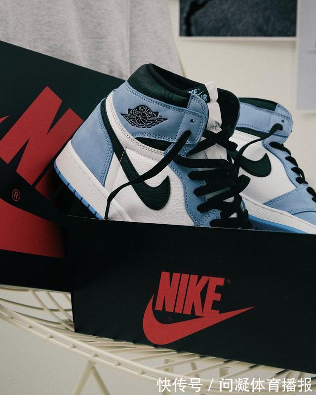 AJ1 有人买到一双「错版」北卡蓝 AJ1,网友:这运气也太好了