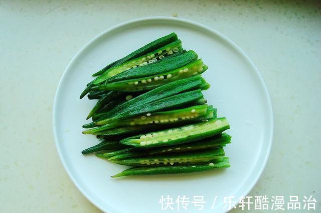 炝拌秋葵|天热必吃的凉拌菜，低卡低热量，爽滑好吃，遇到别错过