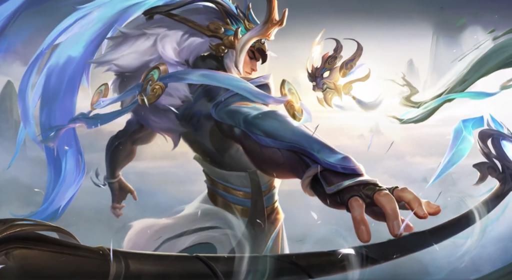 面具|吕布御风骁将登场,看到他的大招特效后,这才是真正的风卷残云!