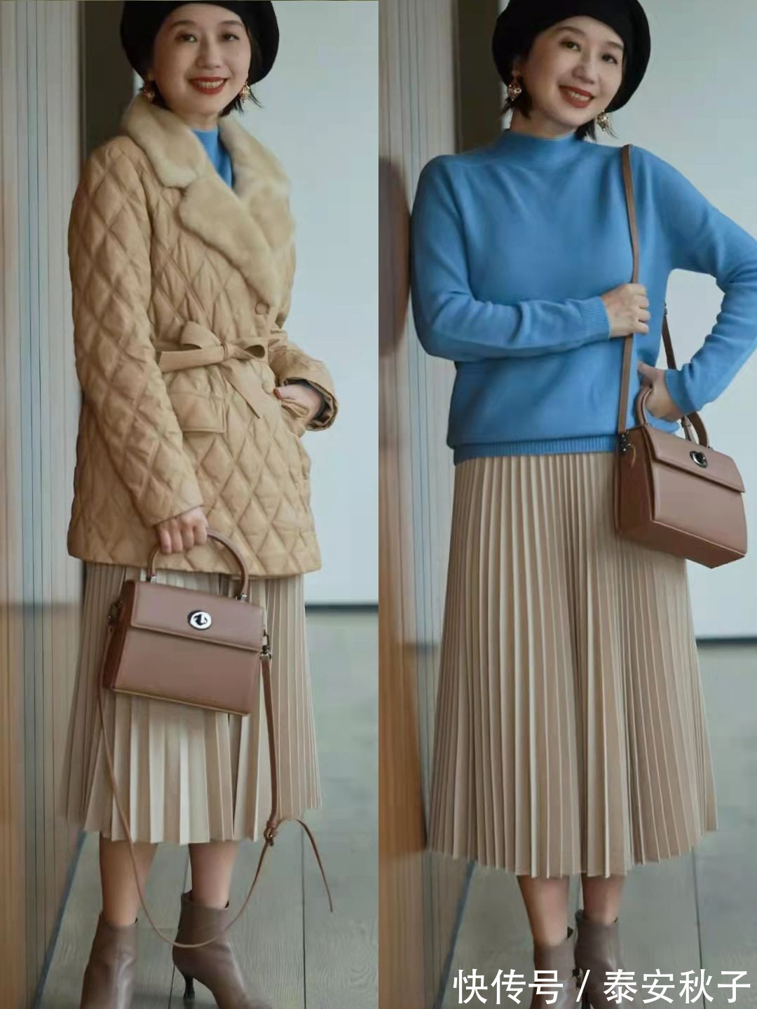 臃肿 50岁+如何穿搭显年轻又显高级?看这位“大妈”就知道了:好美!