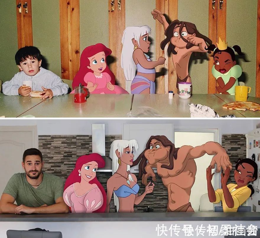 塞缪尔|他将迪士尼动画明星“请”进家门,一系列小插曲,令人捧腹