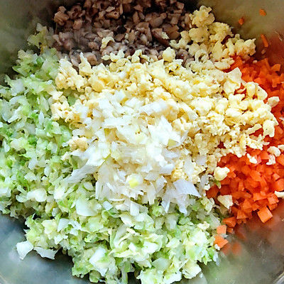 白菜香菇素馅水饺