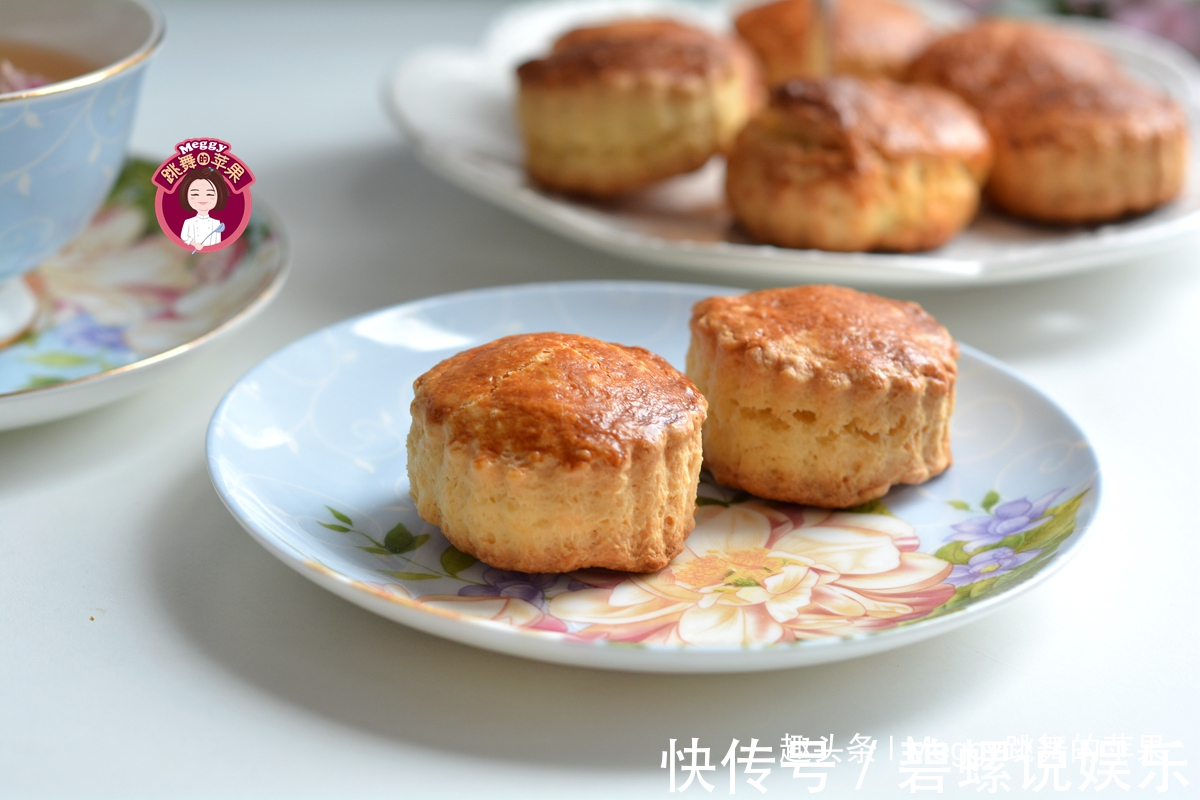 1碗面粉1个鸡蛋，不用打发不用揉面，拌一拌做出传统英国小点心