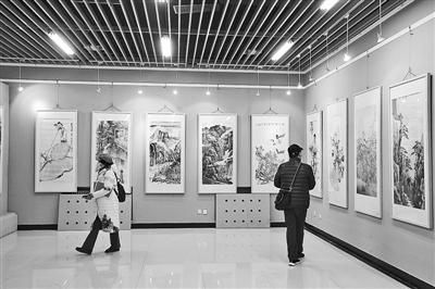  我省|我省地市美协主席团作品展开幕