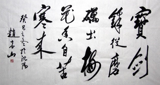 真功夫@赵本山书法有真功夫,并非牛在名人效应上,专家同志别不服!