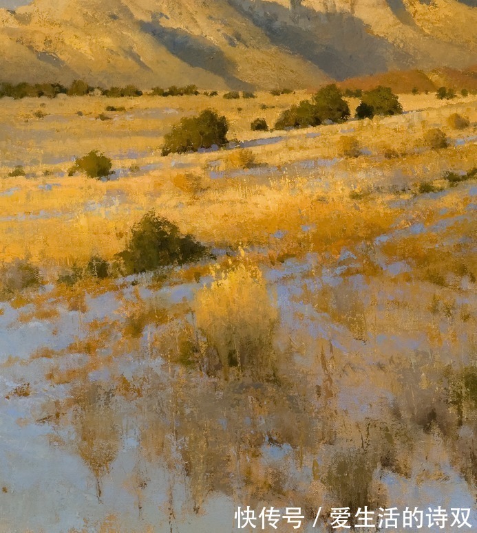 卢伯克$大卫·格里芬的风景油画高清图,放大看,更迷人