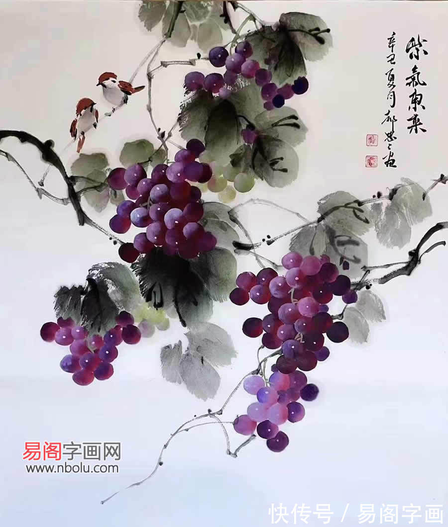 郝思思@画家郝思思 画同人一样美 令人怦然心动